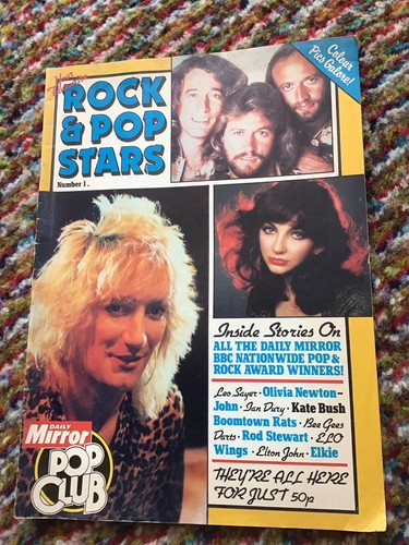 Rock and pop stars magazine - pop,