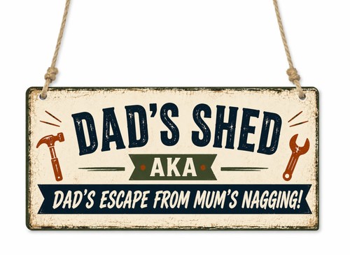 Dad shed humour workshop - dad's,
