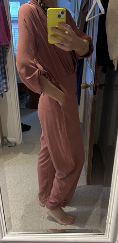 Rose pink zara - jumpsuit, size