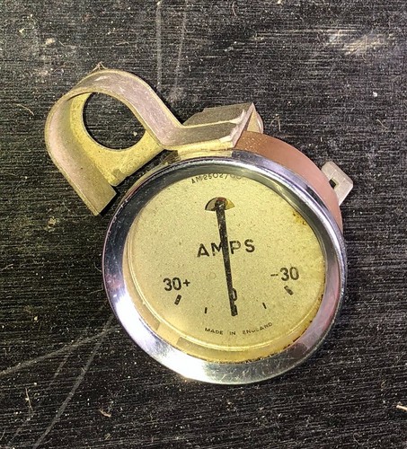 Smiths ammeter rare - rare, silver