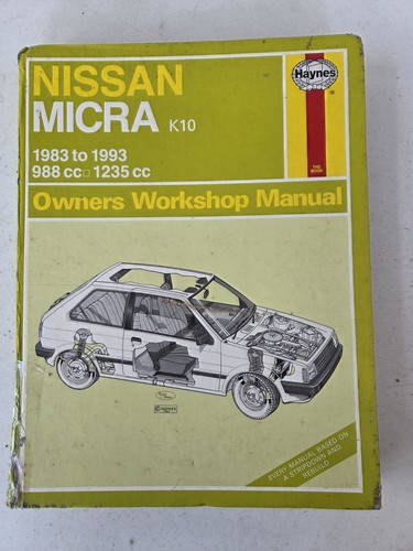 Nissan micra k10 haynes manual - nissan,