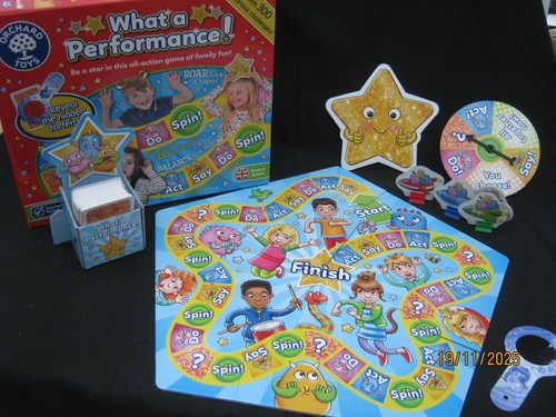 What performance board game - a,