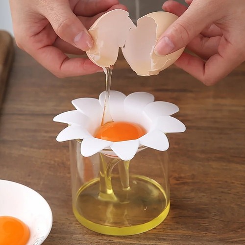 Cute flower egg separator - egg,