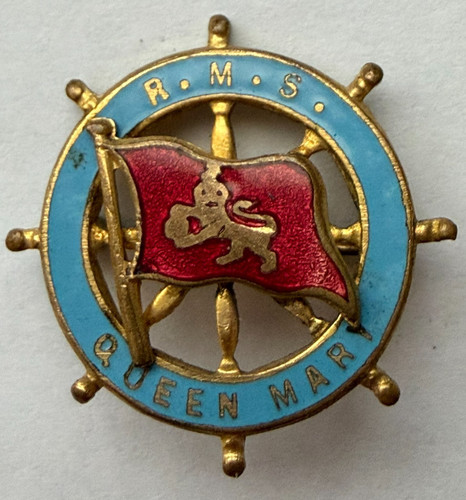 Vintage rms queen mary enamel - vintage,