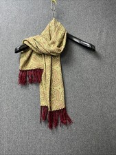 Vintage 1960s TOOTAL Scarf Red
