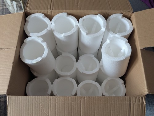Eps polystyrene bottle - polystyrene,