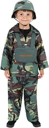 Smiffys army boy costume - boy,