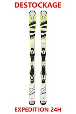Used Adult Ski SALOMON "X_MAX" Size: 160 Cm = 1 Meter 60 + Bindings.