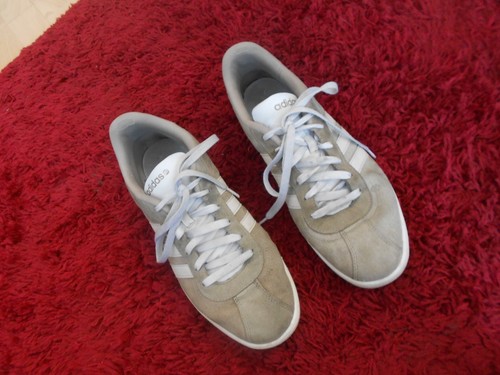 Adidas neo court suede grey - court,