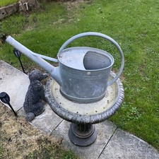 Vintage Decorative Galvanised Metal Watering Can