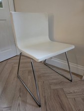 IKEA Bernhard Leather & Chrome