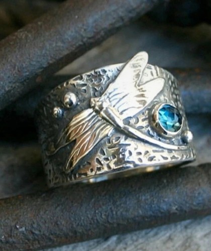 Beautiful dragonfly ring - ring, size