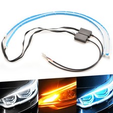 2X 60cm LED Car DRL Flexible