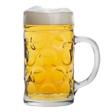 Giant Glass German Beer Stein