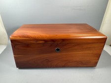 Vintage Lane Cedar Jewelry Box