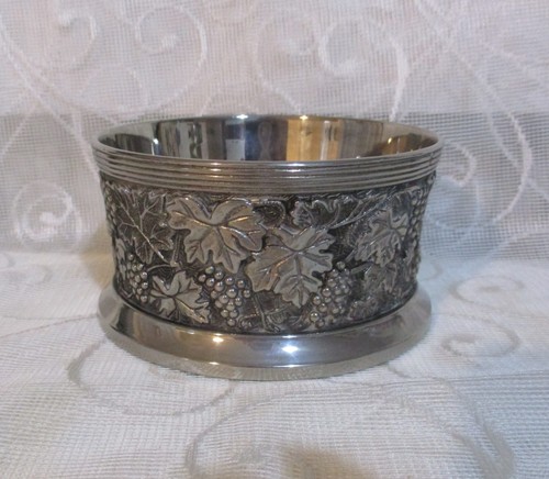 Vintage silver plated repousse - vintage,