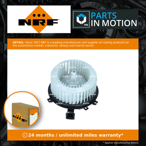 Interior blower motor - motor, fits