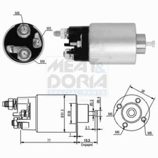 Automatic starter fits DACIA