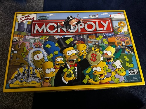 Monopoly the simpsons edition - monopoly,