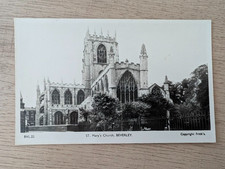 St Mary's Church, Beverley - Real Photo Postcard - Frith's Series