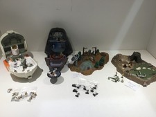 Galoob Star Wars Micro Machines heads, Figures Vehicles , planets Job Lot Bundle