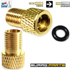 2 x BRASS ADAPTOR PRESTA TO