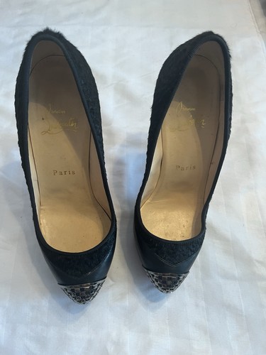 Christian louboutin leather - christian,