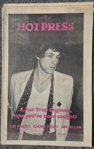 Hot press magazine 1978 - press, vol