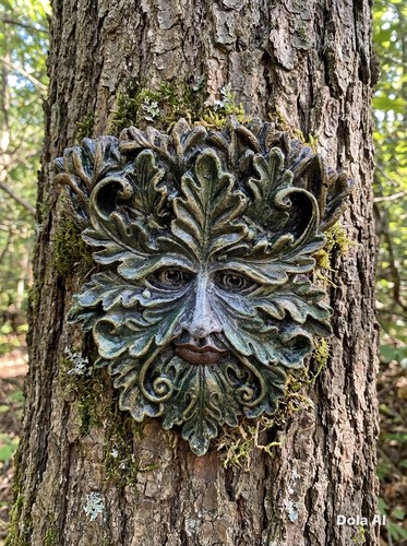 Green man greenman - green,