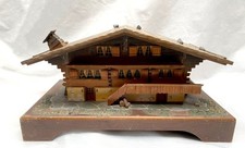 Vintage Folk Art Wooden Swiss