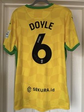 Match Worn signed  Norwich