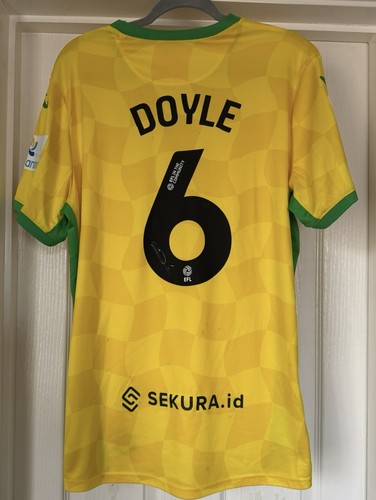 Match worn signed norwich - match,