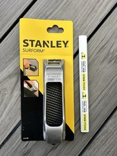 Stanley Metal Body Surform Flat Block Plane - STA521399 Free Builders Pencil