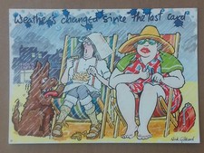 Postcard: Comic, Weather's Changed Since the Last Card {John Hinde} (251200)