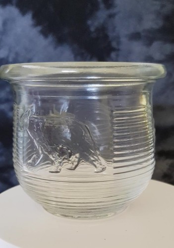 Vtg glass bear brand - vtg, honey