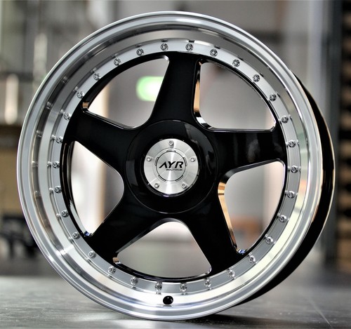 Black alloy wheels fits - wheels,