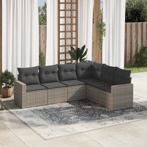 Garden sofa set grey dark - garden,