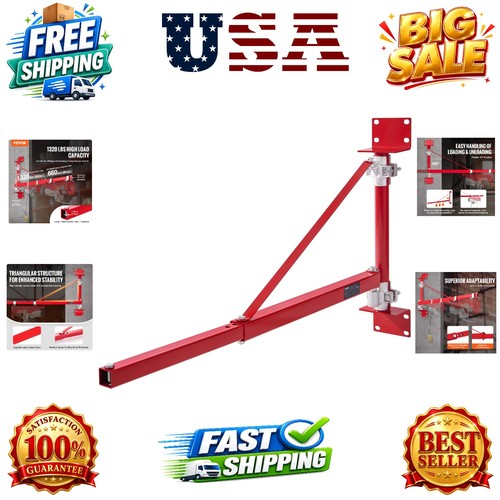 Wall mount jib crane 1320 - wall, lbs