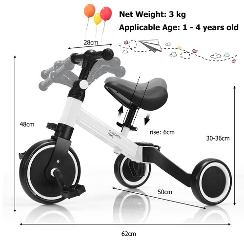 Convertible 1 toddler - convertible, 3-in-1