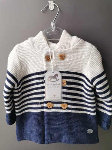Baby boys knitted hooded - baby,