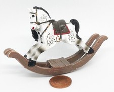 Dolls house resin rocking - dolls,