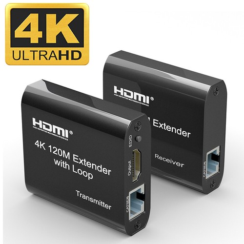 Hdmi extender 120m with - 4k,