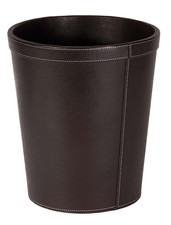 Osco Faux Leather Waste Bin
