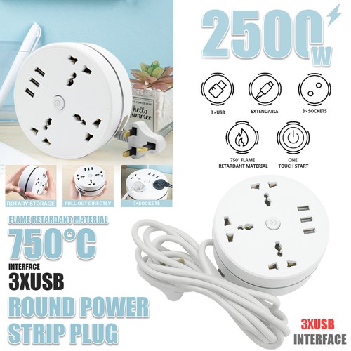 Extension lead with usb - with,