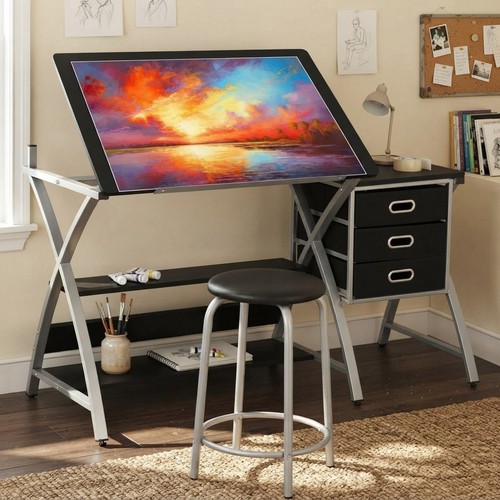 Versatile art craft desk with - art,