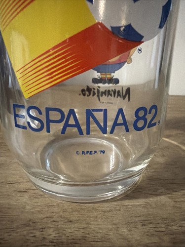 Espana world cup glass - espana, ‘82