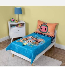 Cocmelon 4-Piece Toddler Bed