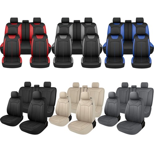 Leather car seat covers set - seat,