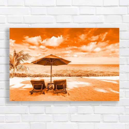 Tropical beach orange - beach,