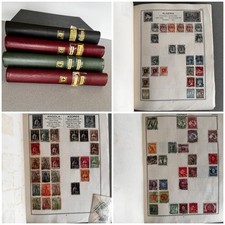 Stamp x4 Albums Job Lot Used